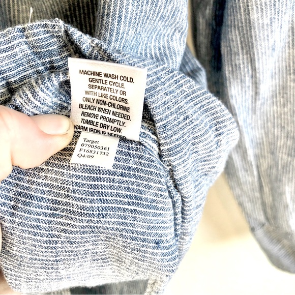 Converse One Star Striped Button Down, M - Picture 8 of 10